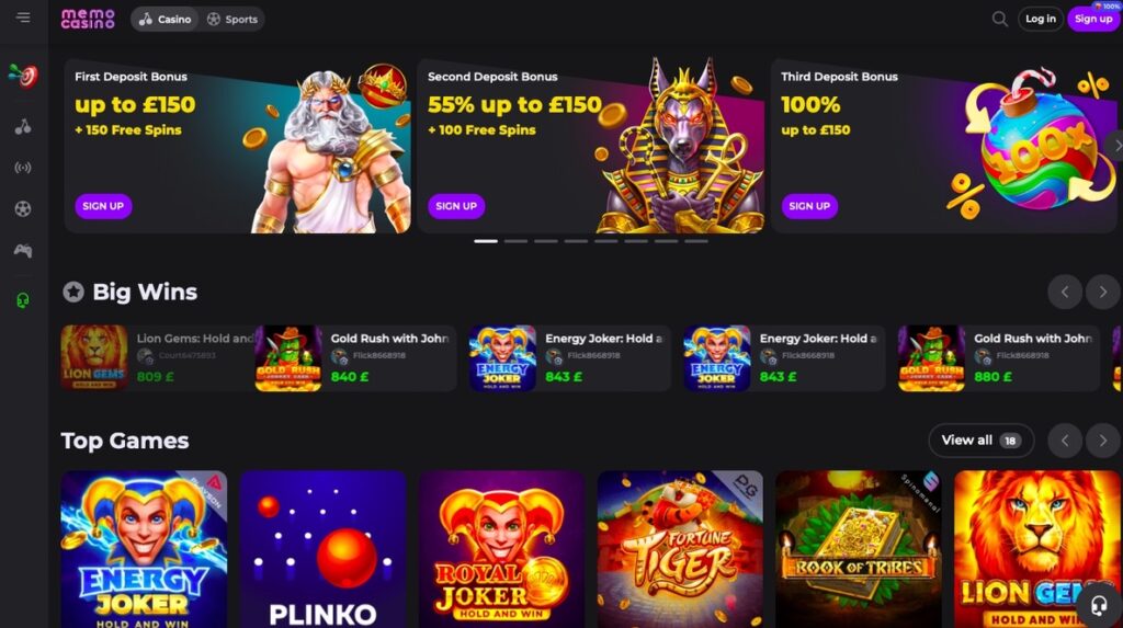 new independent UK casino - Memo Casino