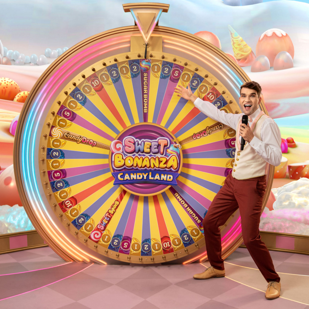 sweet bonanza candyland wheel